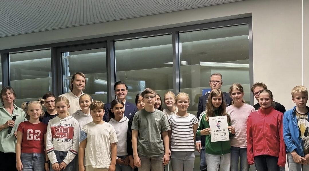 6b vom GSGB gewinnt Julius-Club-Klassenpreis
