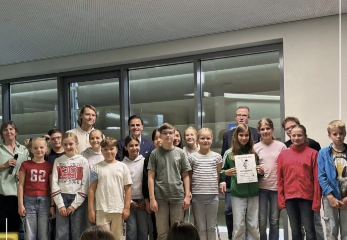 6b vom GSGB gewinnt Julius-Club-Klassenpreis